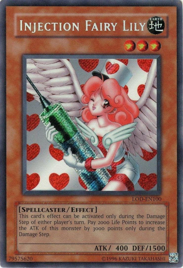Injection Fairy Lily [LOD-EN100] Secret Rare - Josh's Cards