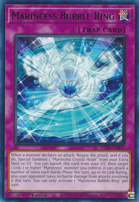 Marincess Bubble Ring [LED9-EN037] Rare - Josh's Cards