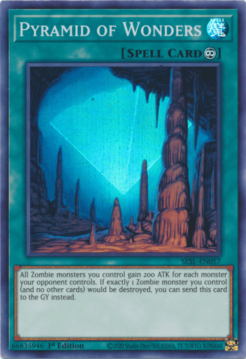 Pyramid of Wonders [SESL-EN057] Super Rare - Josh's Cards