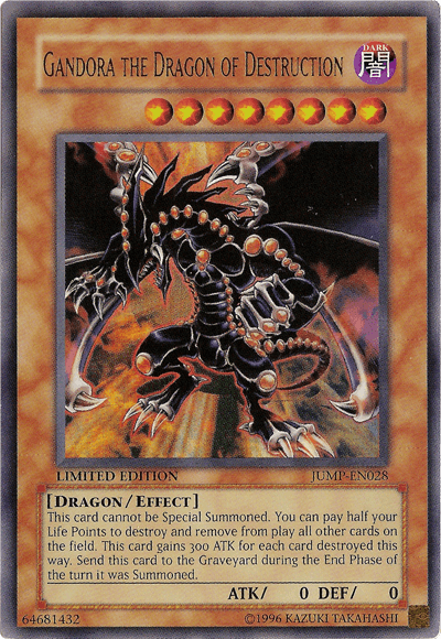 Gandora the Dragon of Destruction [JUMP-EN028] Ultra Rare - Josh's Cards