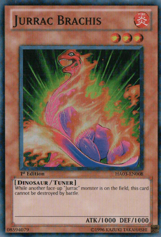 Jurrac Brachis [HA03-EN008] Super Rare - Josh's Cards