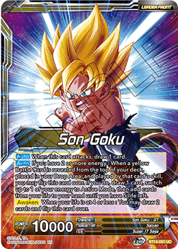 Son Goku // SS4 Son Goku, Returned from Hell (BT14-091) [Cross Spirits] Parallel Foil