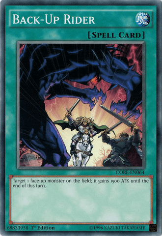Back-Up Rider [CORE-EN064] Common - Josh's Cards