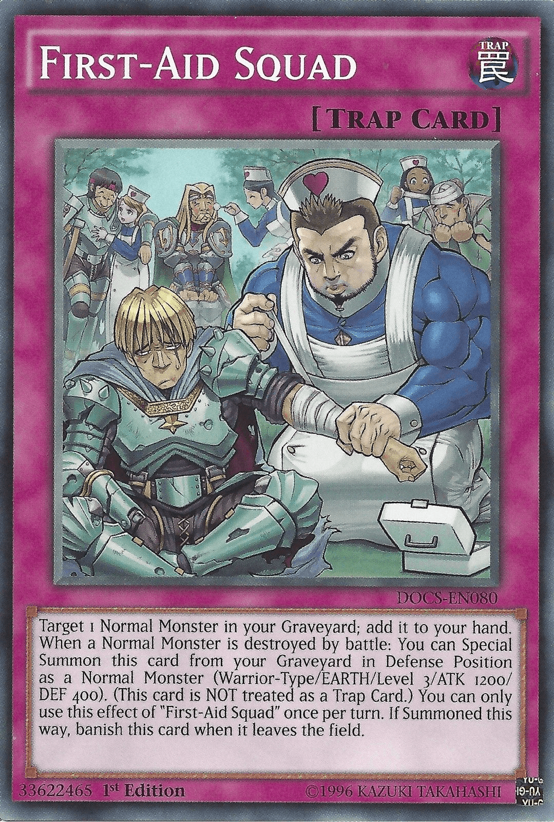 First-Aid Squad [DOCS-EN080] Short Print - Josh's Cards