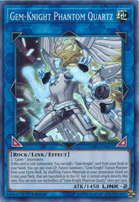 Gem-Knight Phantom Quartz [EXFO-EN092] Super Rare - Josh's Cards