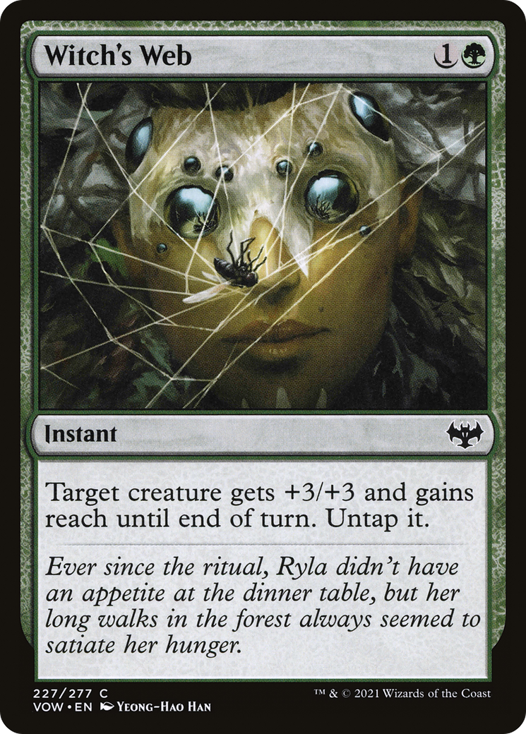 Witch's Web (VOW-227) - Innistrad: Crimson Vow Foil
