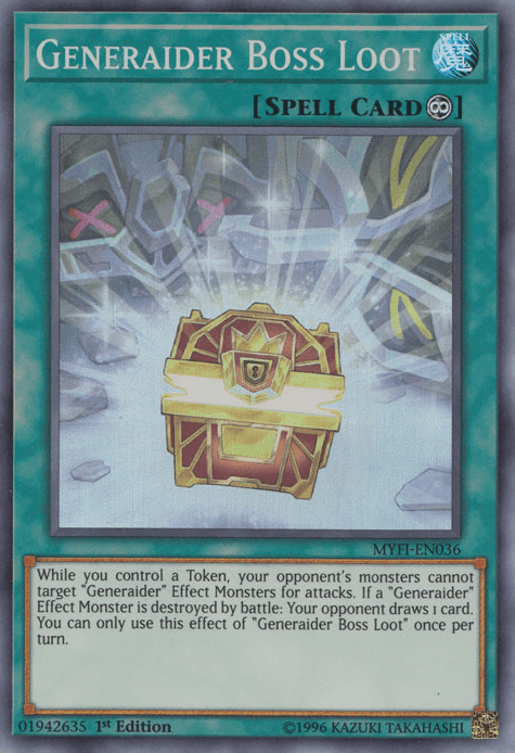 Generaider Boss Loot [MYFI-EN036] Super Rare - Josh's Cards