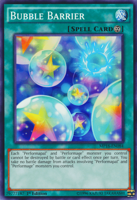 Bubble Barrier [MP16-EN084] Common - Josh's Cards
