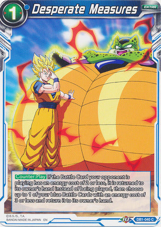Desperate Measures (DB1-040) [Dragon Brawl] Parallel Foil