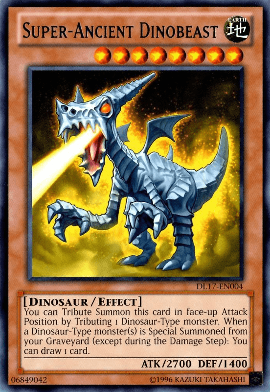 Super-Ancient Dinobeast (Purple) [DL17-EN004] Rare - Josh's Cards