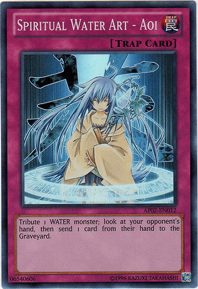 Spiritual Water Art - Aoi [AP02-EN012] Super Rare - Josh's Cards