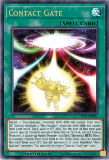 Contact Gate (Sneak Peek) [CYHO-ENSP1] Ultra Rare - Josh's Cards