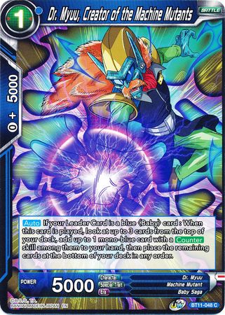 Dr. Myuu, Creator of the Machine Mutants (BT11-048) [Vermilion Bloodline] Parallel Foil