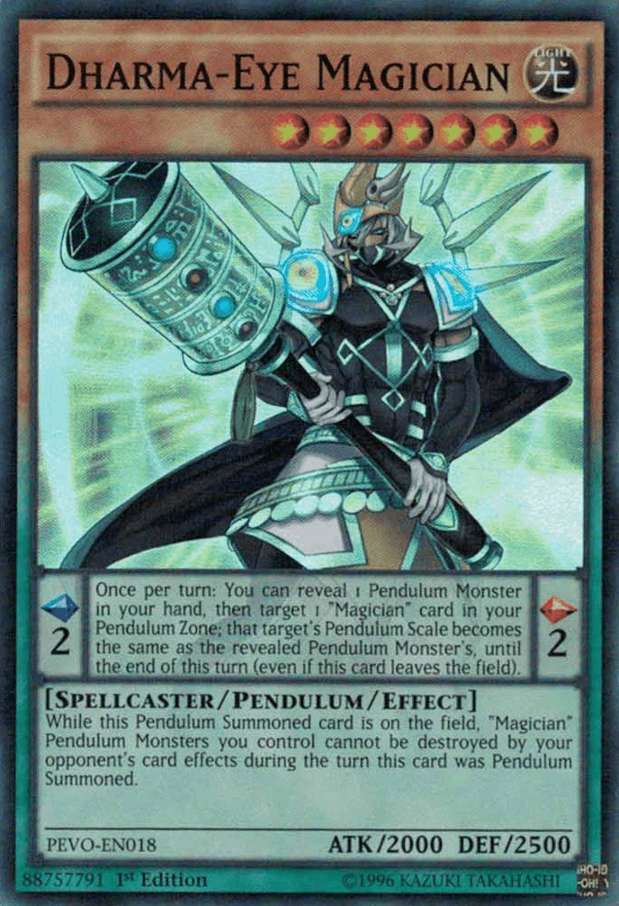 Dharma-Eye Magician [PEVO-EN018] Super Rare - Josh's Cards