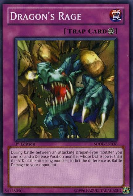 Dragon's Rage [SDDL-EN036] Common - Josh's Cards