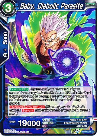 Baby, Diabolic Parasite (BT11-045) [Vermilion Bloodline] Parallel Foil