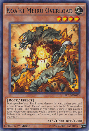 Koa'ki Meiru Overload [SECE-EN033] Rare - Josh's Cards