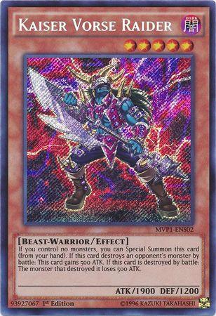 Kaiser Vorse Raider [MVP1-ENS02] Secret Rare - Josh's Cards