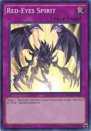 Red-Eyes Spirit [DRL2-EN020] Super Rare - Josh's Cards