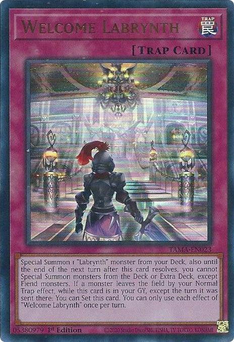 Welcome Labrynth [TAMA-EN023] Ultra Rare - Josh's Cards
