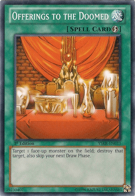 Offerings to the Doomed [YSKR-EN033] Common - Josh's Cards