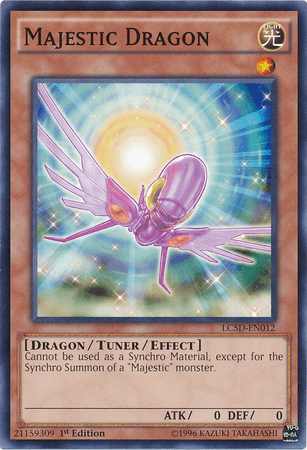 Majestic Dragon [LC5D-EN012] Common - Josh's Cards