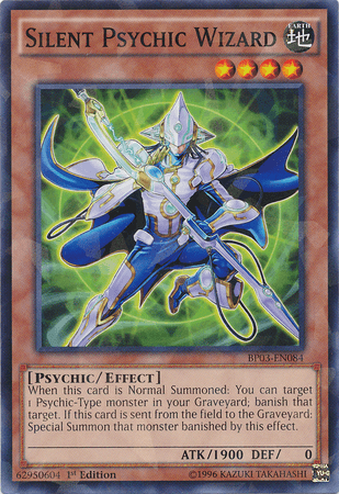 Silent Psychic Wizard [BP03-EN084] Shatterfoil Rare - Josh's Cards