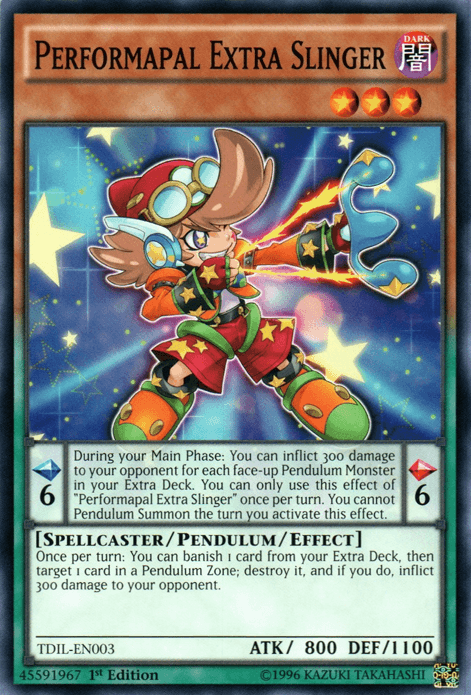 Performapal Extra Slinger [TDIL-EN003] Common - Josh's Cards