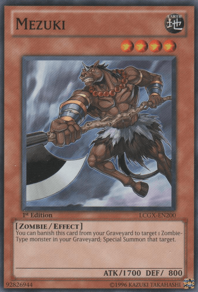 Mezuki [LCGX-EN200] Common - Josh's Cards