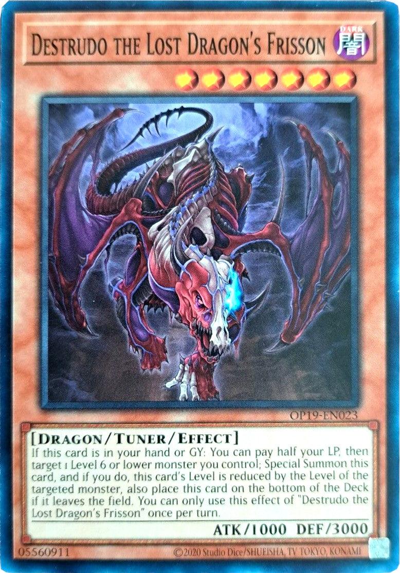 Destrudo the Lost Dragon's Frisson [OP19-EN023] Common - Josh's Cards