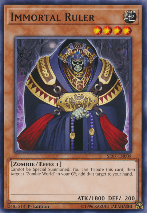 Immortal Ruler [SR07-EN009] Common - Josh's Cards