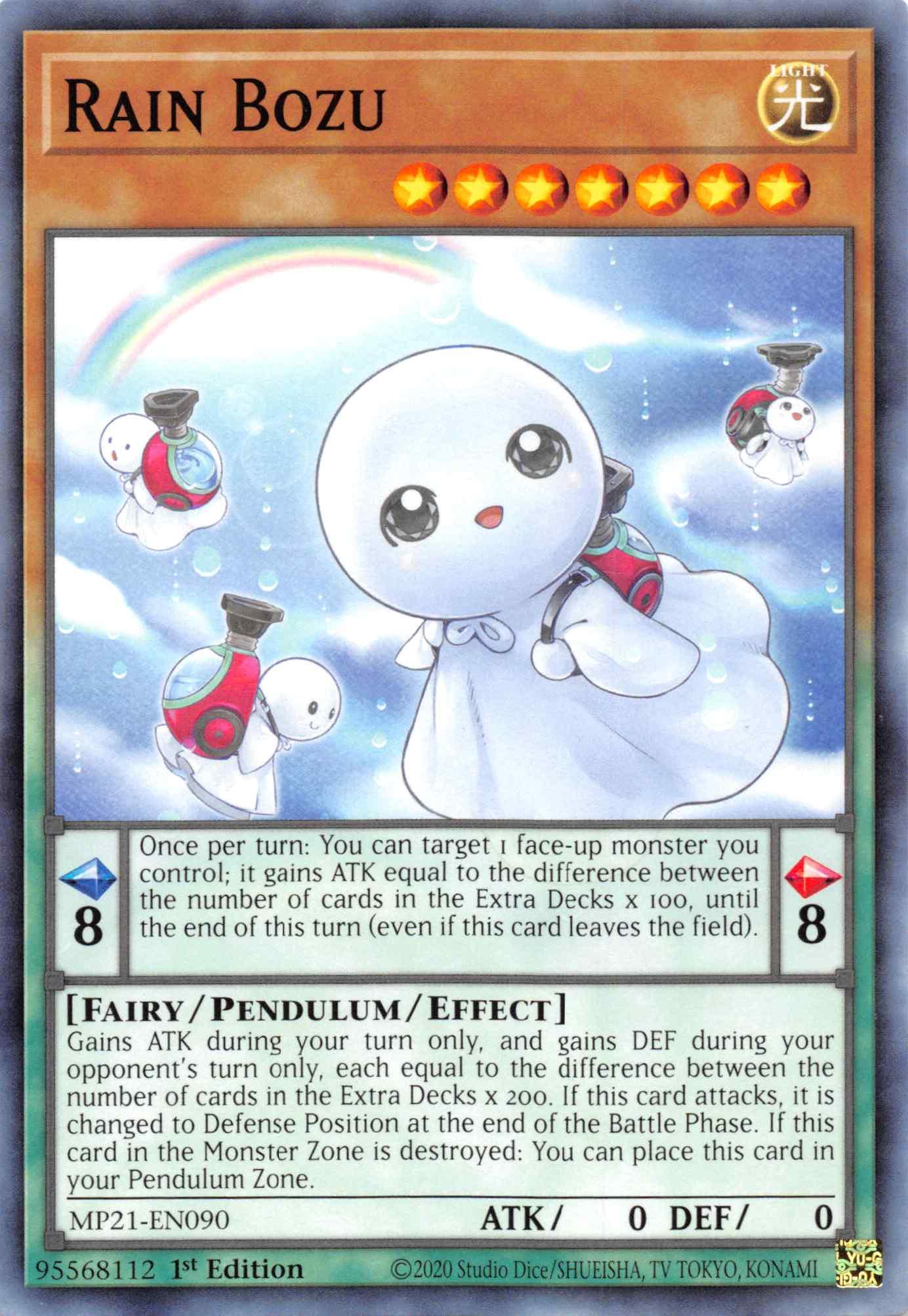 Rain Bozu [MP21-EN090] Common - Josh's Cards