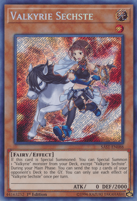 Valkyrie Sechste [SAST-EN088] Secret Rare - Josh's Cards