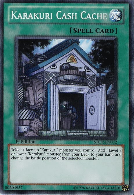 Karakuri Cash Cache [STOR-EN052] Common - Josh's Cards