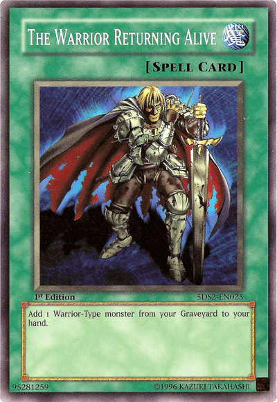 The Warrior Returning Alive [5DS2-EN025] Common - Josh's Cards