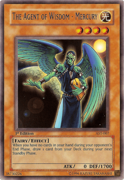 The Agent of Wisdom - Mercury [AST-007] Rare - Josh's Cards