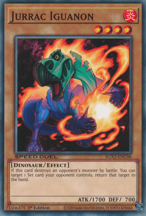 Jurrac Iguanon [SGX2-ENC06] Common - Josh's Cards