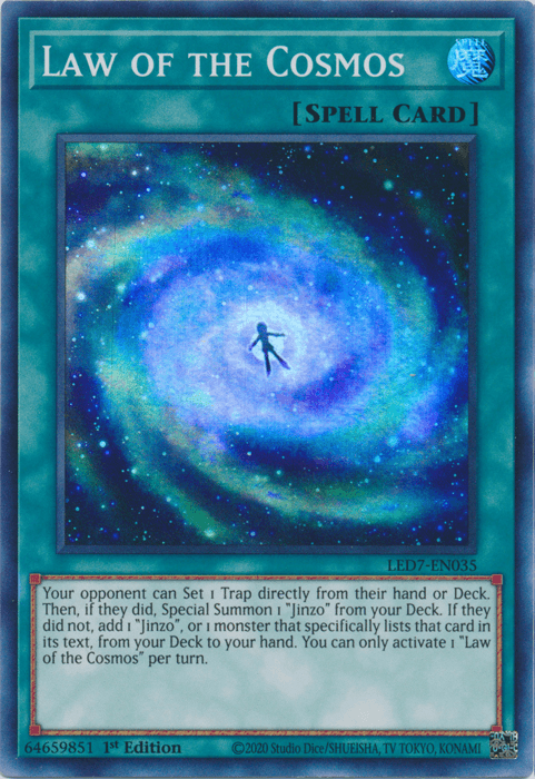 Law of the Cosmos [LED7-EN035] Super Rare - Josh's Cards