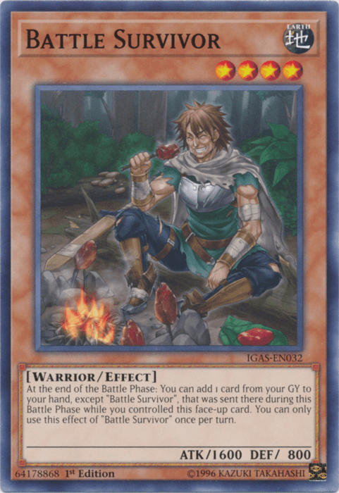 Battle Survivor [IGAS-EN032] Common - Josh's Cards