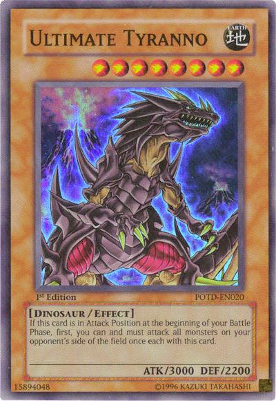 Ultimate Tyranno [POTD-EN020] Super Rare - Josh's Cards