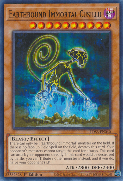 Earthbound Immortal Cusillu [LDS3-EN040] Common - Josh's Cards
