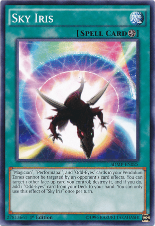 Sky Iris [SDMP-EN025] Common - Josh's Cards