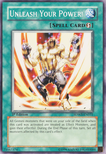 Unleash Your Power! [SDWS-EN031] Common - Josh's Cards