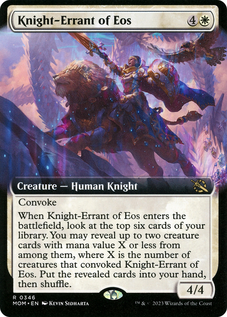Knight-Errant of Eos (MOM-346) - March of the Machine: (Extended Art)