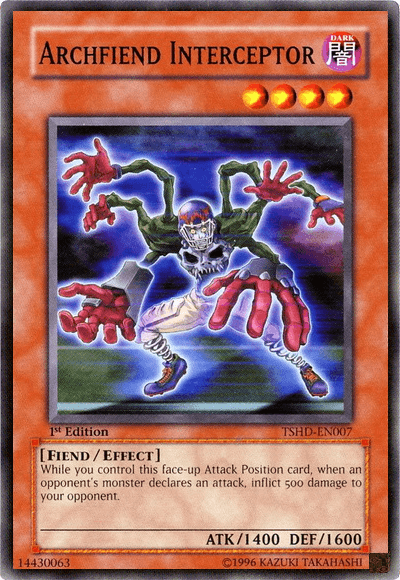 Archfiend Interceptor [TSHD-EN007] Common - Josh's Cards