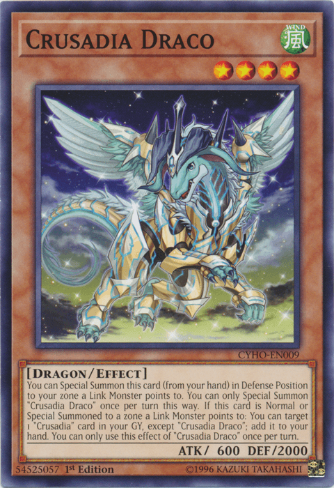 Crusadia Draco [CYHO-EN009] Common - Josh's Cards