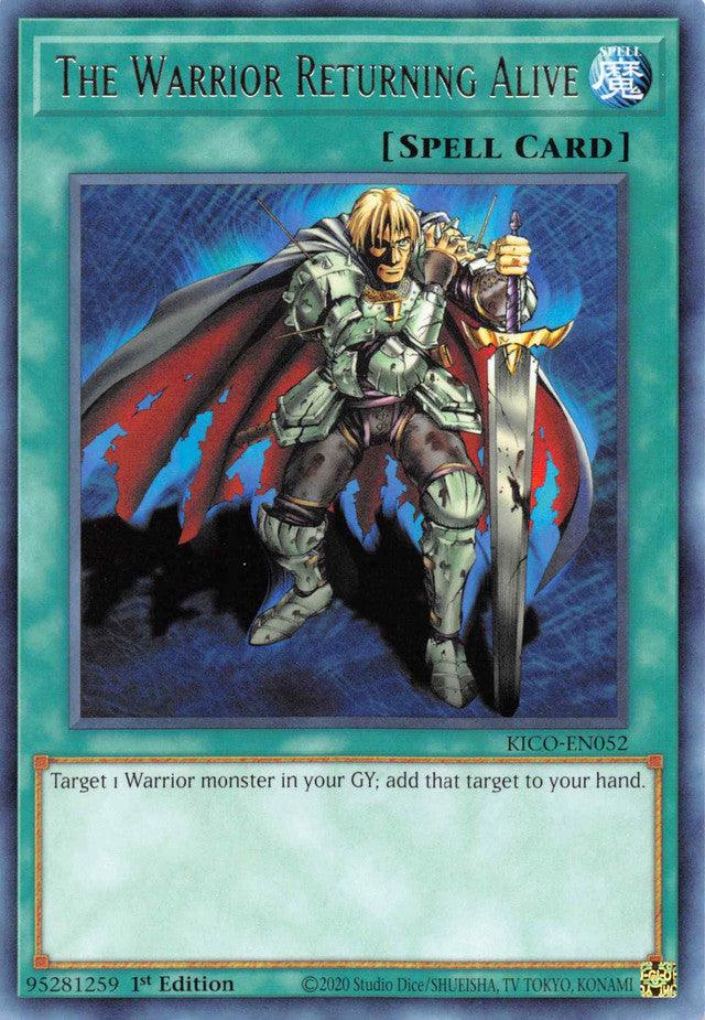 The Warrior Returning Alive [KICO-EN052] Rare - Josh's Cards