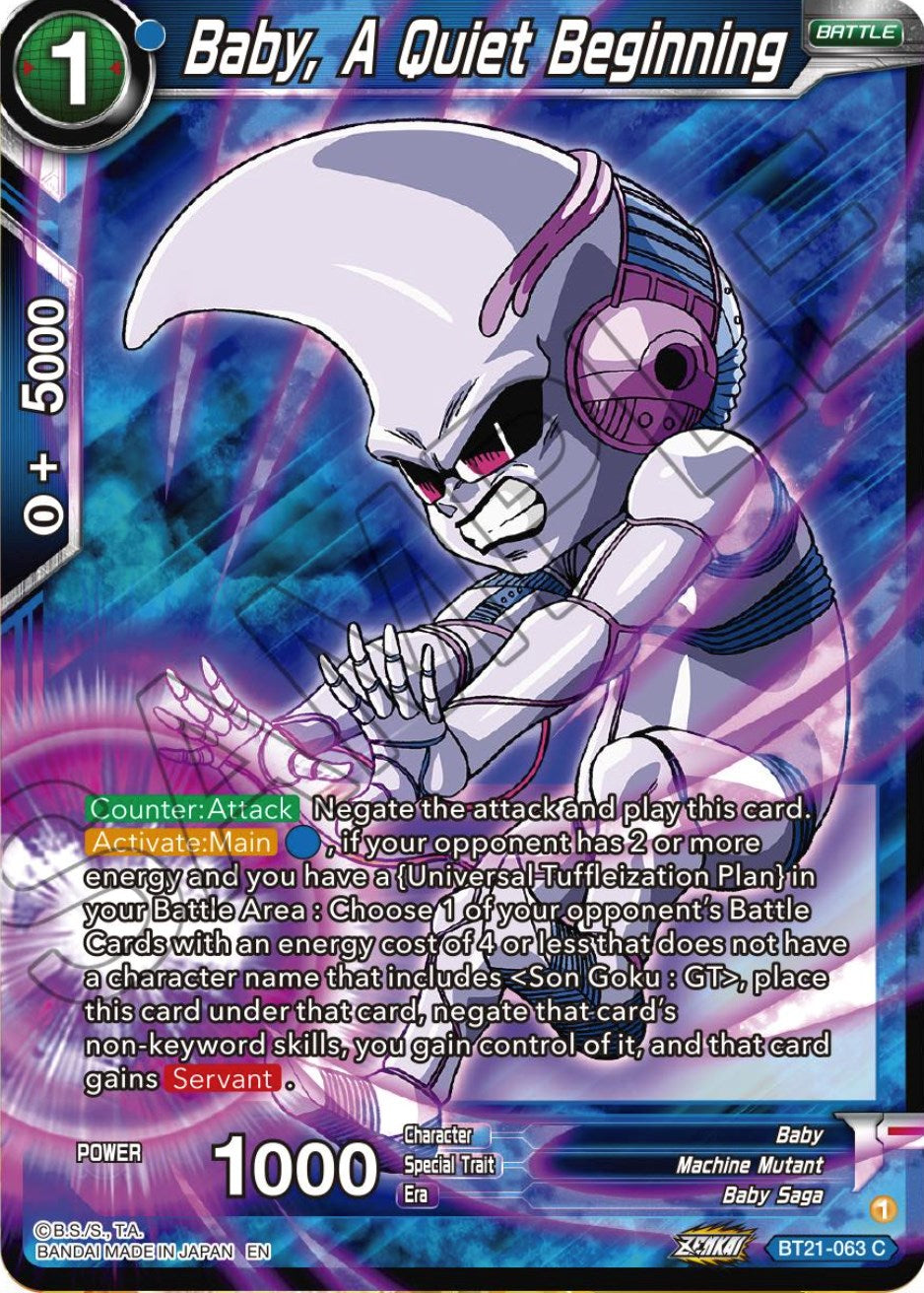 Baby, A Quiet Beginning (BT21-063) [Wild Resurgence] Parallel Foil