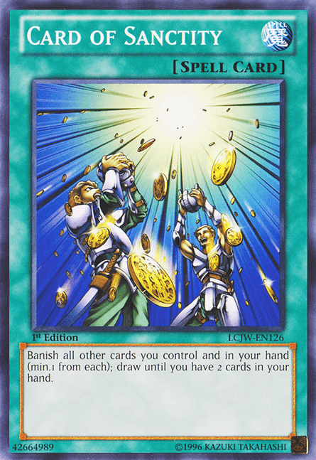 Card of Sanctity [LCJW-EN126] Common - Josh's Cards