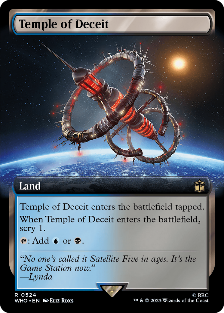 Temple of Deceit (WHO-524) - Doctor Who: (Extended Art) Foil